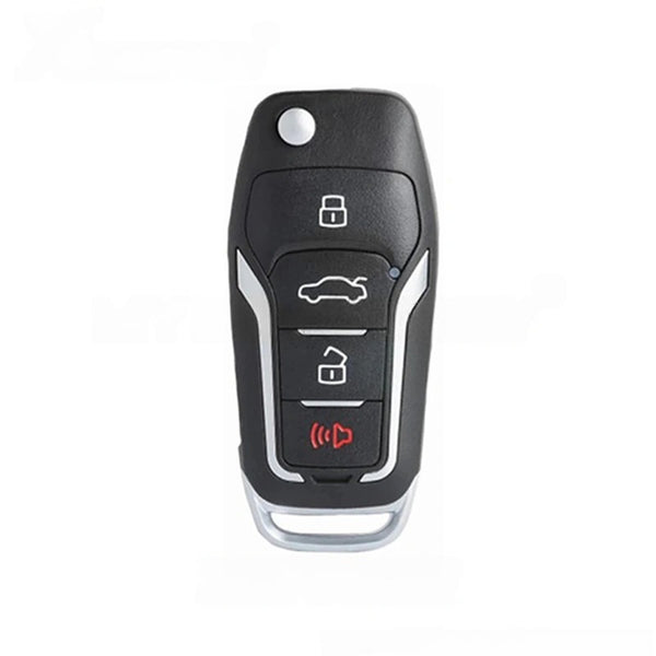 Xhorse ID: XNFO01EN | Wireless Remote Key (4 Button) Ford Style for Xhorse VVDI Key Tool