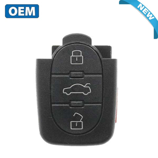 FCC: MYT8Z0837231 | Keyless Entry Remote (3-Button, 315MHz) for Audi 1997-2005 | PN: 8Z0 837 231 P, 8Z0837231P