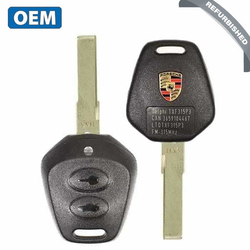 FCC: LTQTXF315P3 | Remote Head Key for Porsche 1998-2005 | PN: 986-637-243-04, 996-637-244-42