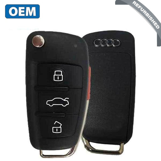 FCC: NBGFS1271M | Flip Remote Key for Audi 2013-2017 | PN: 81A 837 220 J