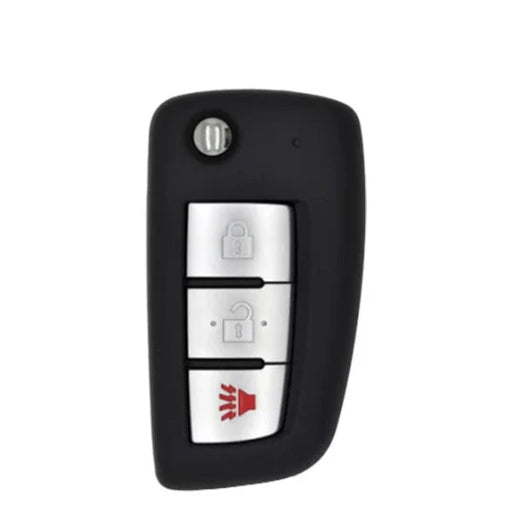 FCC: CWTWB1G767 | Flip Remote Key (3 Button, 433MHz, 4A Chip) for Nissan 2014-2019 | PN: 28268-4BA1A
