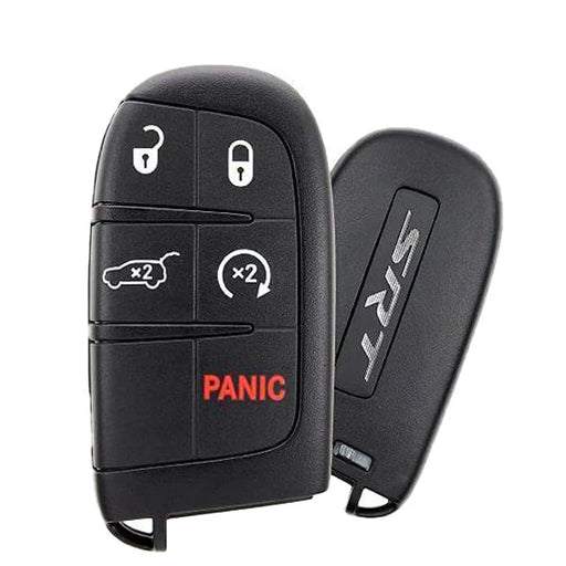FCC: M3N-40821302 | Proximity Key (4-button, Remote Start, 433MHz, 46 chip) for Jeep Grand Cherokee 2014-2021 | PN: 68143500AC