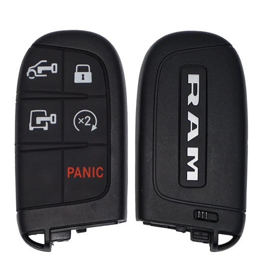 FCC: M3N-40821302 | Smart Key Shell (5 Button, SIP22 blade) for RAM Promaster 2022-2023 | PN: 7FF25LXHAB