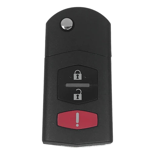 FCC BGBX1T478SKE12501 flip remote key 3 button(panic)315Mhz for Mazda 2 5 CX-7 CX-9 2007-2012 SKE125-01 PN CC43-67-5RYC