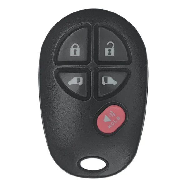 FCC: GQ43VT20T | Remote Fob (5-button 315Mhz) for Toyota 2004-2020 | PN: 89742-AE030/89742-AE031