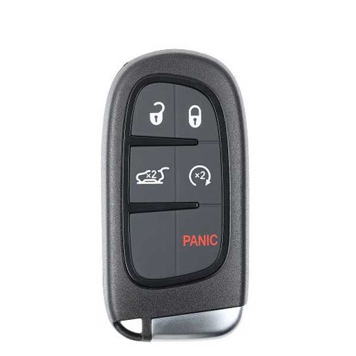 FCC: GQ4-54T | Proximity Key (5-button, Remote Start, Liftgate, 433MHz) for Jeep Cherokee 2014-2021 | PN: 68141580AG