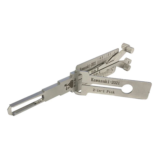 Genuine Lishi | KW18 / KA33 for Kawasaki | 2-in-1 Pick & Decoder Tool