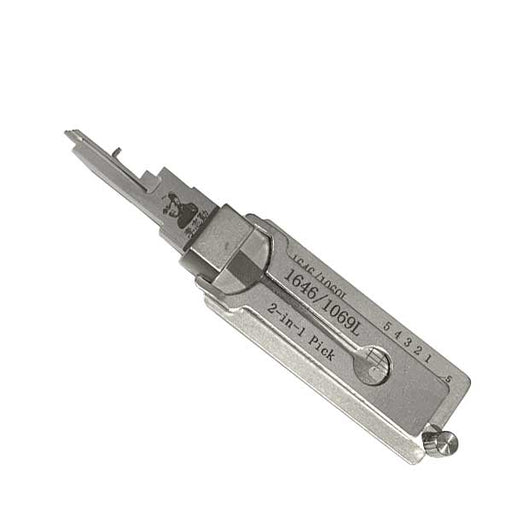 Genuine Lishi | 1646/1069L for National CompX Mailbox | 2-in-1 Pick & Decoder Tool