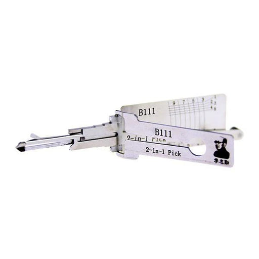 Original Lishi | B111 for Cadillac Chevrolet Buick Z-Keyway | 2-in-1 Pick & Decoder Tool