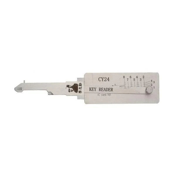 Genuine LISHI | Reader & Decoder | CY24 for Chrysler, Dodge, Jeep, Plymouth, Freightliner | 8-Cut
