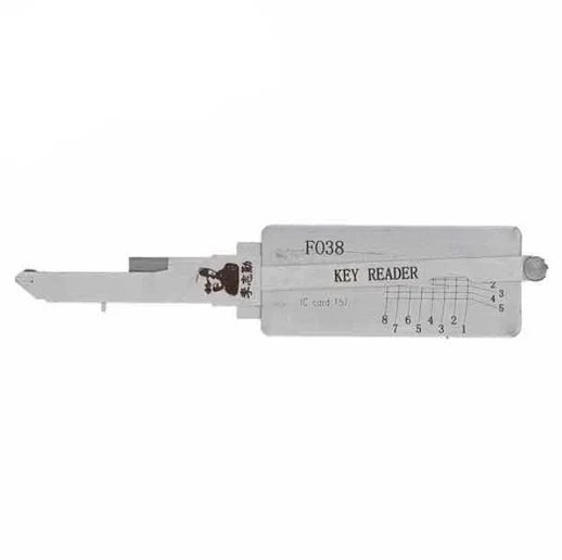 Genuine LISHI Key Reader | FO38 for Ford, Lincoln, Mercury & Mazda | 8-Cut