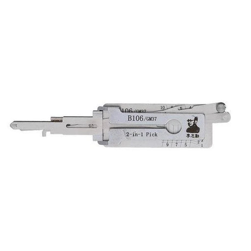 Genuine Lishi | B106 / GM37 for General Motors | 2-in-1 Pick & Decoder Tool