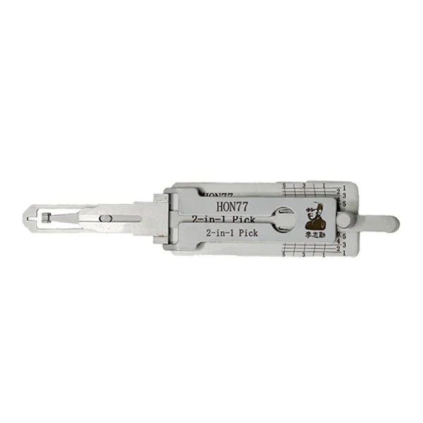 Original Lishi | HON77 for Honda Motorcycle | 2-in-1 Pick & Decoder Tool