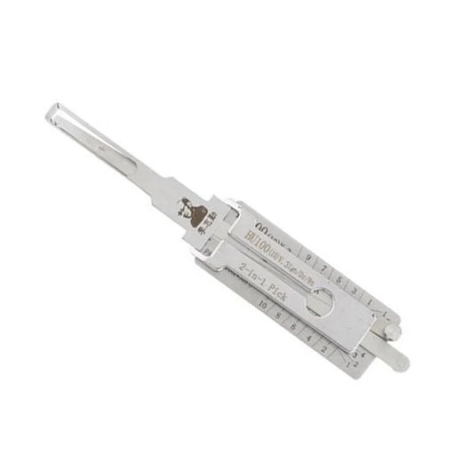 Genuine LISHI | 2-in-1 Pick & Decoder | HU100(10) v.3 Ign/Dr/Bt for Chevrolet, GMC | 10-Cut