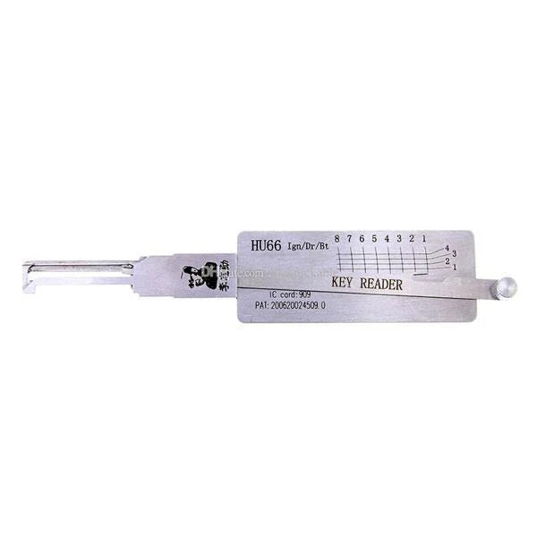 Genuine Lishi | HU66 for VW Audi Porsche | Key Reader & Decoder Tool