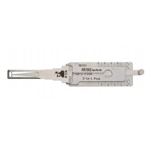 Genuine LISHI | 2-in-1 Pick & Decoder | HU92 Ign/Dr/Bt Single Lifter for BMW & Mini