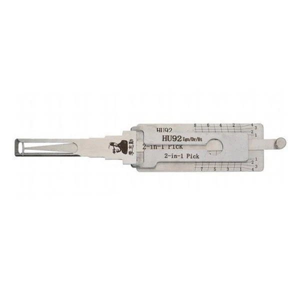 Genuine LISHI | 2-in-1 Pick & Decoder | HU92 Ign/Dr/Bt Single Lifter for BMW & Mini