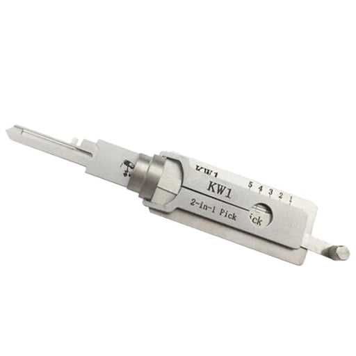 Genuine LISHI | 2-in-1 Pick & Decoder | KW1 (AG) for Kwikset 5-Pin Residential Door Locks