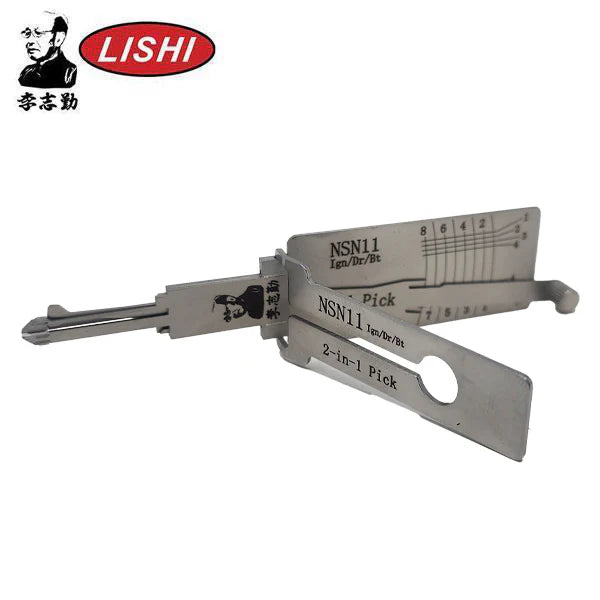 Original Lishi | NSN11 for Nissan Infiniti | 2-in-1 Pick & Decoder Tool