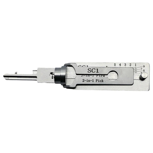 Genuine Lishi | SC1 for Residential | 2-in-1 Pick & Decoder Tool
