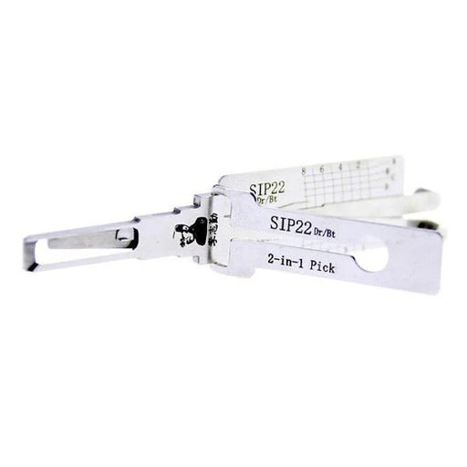 Genuine Lishi | SIP22 Dr/Bt for Fiat Ferrari Maserati Jeep | 2-in-1 Pick & Decoder Tool