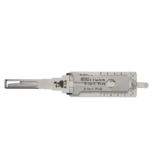 Genuine Lishi | HU92 V.3 Ign/Dr/Bt for BMW MINI Land Rover | 2-in-1 Pick & Decoder Tool