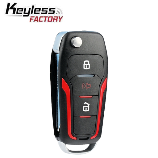 FCC: CWTWB1U345 | Flip Remote Key for Lincoln & Mazda & Ford 1998-2016 | PN: 8L3T-15K601-AA, H84-PT, H92-PT, 691259, 599114, 5913441, 599179, 164-R8040, 164-R0463