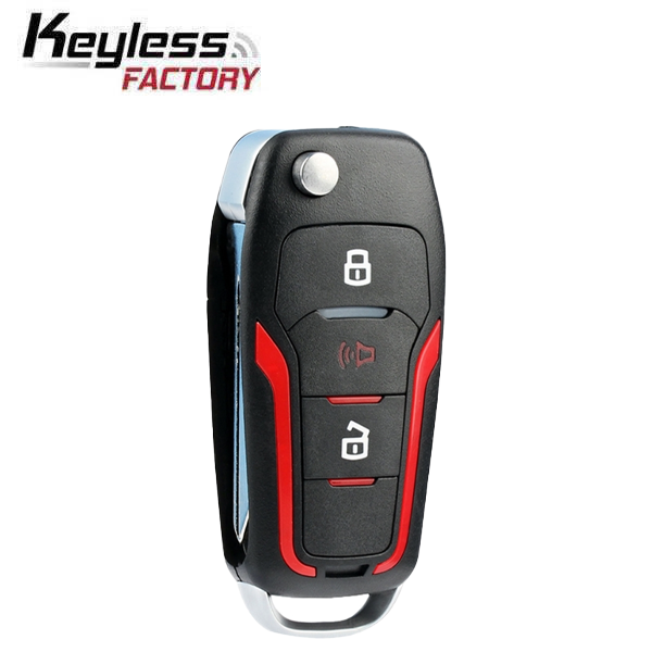 FCC: CWTWB1U345 | Flip Remote Key for Lincoln & Mazda & Ford 1998-2016 | PN: 8L3T-15K601-AA, H84-PT, H92-PT, 691259, 599114, 5913441, 599179, 164-R8040, 164-R0463