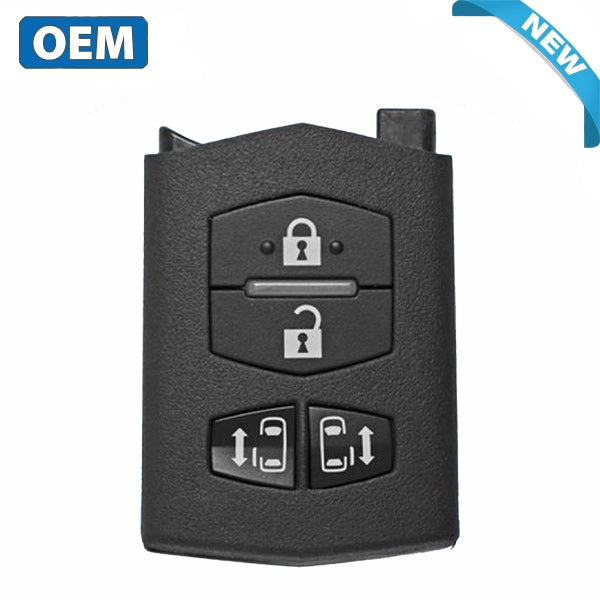 FCC: OUCG80-335A-A,-OUCG8D-335A-A | Flip Remote Key for Mazda 2005-2007 | PN: LF22-67-5RY