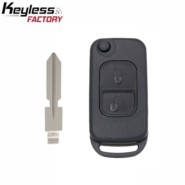 FCC: KR55 | Flip Remote Key for Mercedes 1997-2001