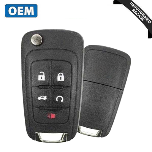 FCC: OHT01060512,-OHT05918179,-V2T-01060512,-AVL-B01T1AC | Flip Remote Key for Chevrolet 2010-2019 | PN: 13500226, 13500221, 13574863
