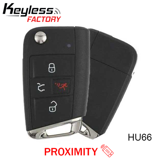 FCC: NBGFS12P01 | Flip Remote Key for Volkswagen 2015-2019 | PN: 5G0