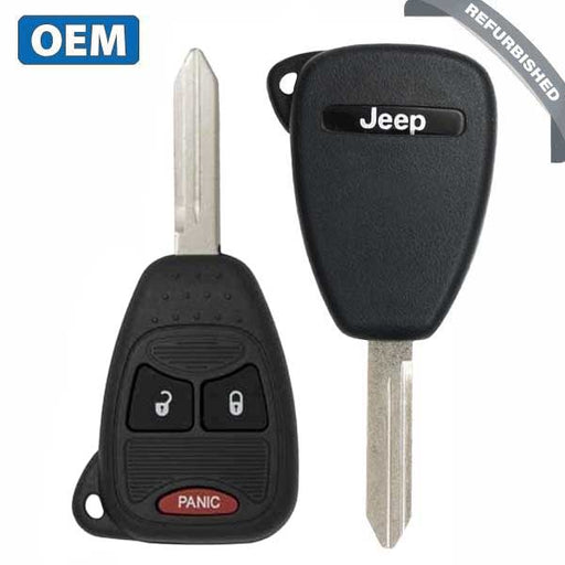 FCC: OHT692427AA-OHT692713AA-KOBDT04A | Remote Head Key for Jeep 2004-2017 | PN: 68000603AA