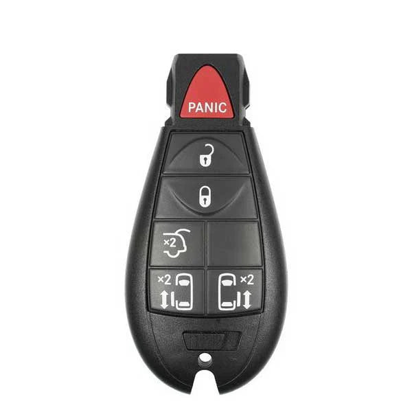 FCC: IYZ-C01C | Fobik Remote key (6-button 434Mhz) for 2008-2012 Chrysler Dodge Jeep | PN: 56046709AG