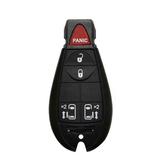 FCC: IYZ-C01C | Fobik Remote key (5-button 434Mhz) for 2008-2012 Chrysler Dodge Jeep | PN: 56046709AG