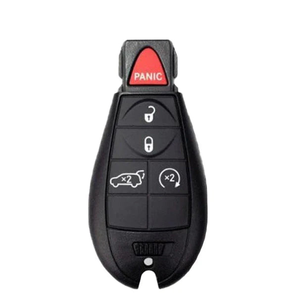 FCC: IYZ-C01C | Fobik Remote key (5-button 434Mhz) for 2008-2012 Chrysler Dodge Jeep | PN: 56046709AG