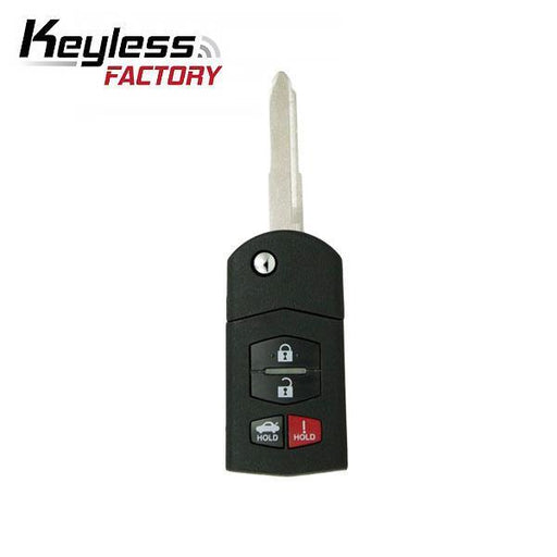 FCC: BGBX1T478SKE125-01 | Flip Remote Key for Mazda 2006-2015 | PN: BBM4-67-5RY
