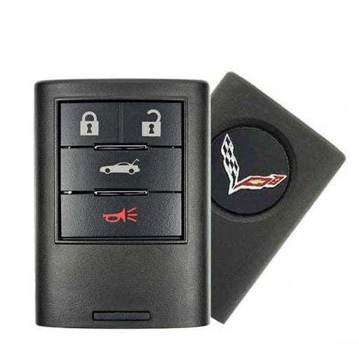 FCC: M3N5WY7777A | Smart Key (4 Button, 315MHz) for Chevrolet Corvette 2005-2013 | PN: 25926480