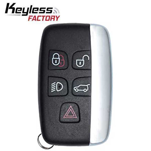 FCC: KOBJTF10A | Smart Key (5-Button, 315MHz, 49 HITAG PRO Chip) for Land Rover & Jaguar 2011-2019 | PN: 5E0B40287