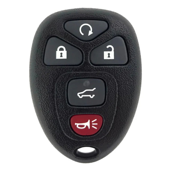 FCC: KOBGT04A | Remote Fob (5-button 315Mhz) for Pontiac Chevrolet Saturn 2004-2013