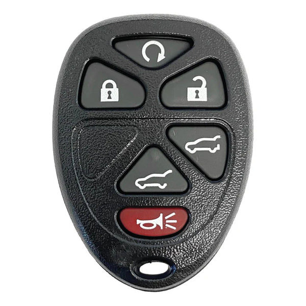 FCC: OUC60270 / OUC60221 | Remote Fob (6-button 315Mhz) for GMC Cadillac Chevrolet 2007-2015 | PN: 15913427