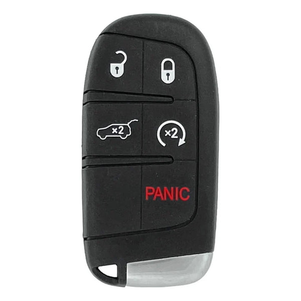 FCC: M3N-40821302 | Keyless / Proximity Smart Key (5 Button, 434MHz 4A chip) for Ram Jeep 2025-2023 | PN: 7FF25LXHAB