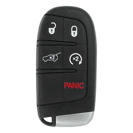 P/N 68143505AC 68143505AB smart key 5 button 433Mhz 46 chip for 2014-2020 Jeep Grand Cherokee 2014-2022 Dodge Durango FCC M3N-40821302