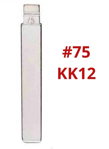 KEYDIY - KK12 - Flip Key Blade - #75