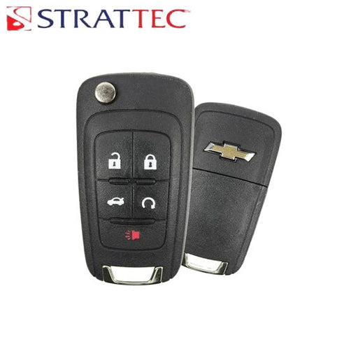 FCC: OHT01060512,-V2T01060512,-V2T01060514,-AVL-B01T1AC,-AVL-B01T2AC | Flip Remote Key for Chevrolet 2010-2019 | PN: 5912545