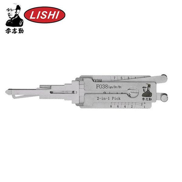 Original LISHI | 2-in-1 Pick & Decoder | H75 / FO38 for Ford & Lincoln | 8-Cut