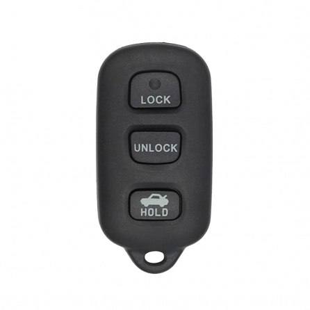 FCC: GQ43VT14T | Keyless Entry Remote Fob (4-button 315Mhz) for 1998-2008 Toyota | PN: 89742-AA030