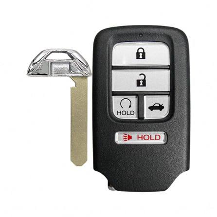 FCC: ACJ932HK1310A | Smart Key (5-Button 434MHz 47 chip) for 2016-2017 Honda Accord | PN: 72147-T2G-A31