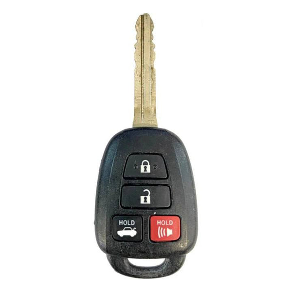 FCC: HYQ12BDP | Remote Head key (4-button 314.4Mhz G chip) for 2014-2019 Toyota | PN: 89070-02A50